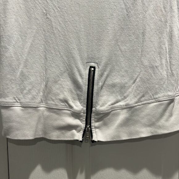 T2 Love Girls White/Black Lightweight Sweatshirt, Size 6 - Picture 6 of 10